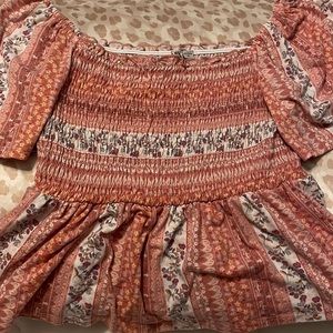 Gypsies and moon dust multi-color blouse